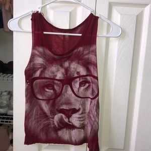Maroon Lion Shirt